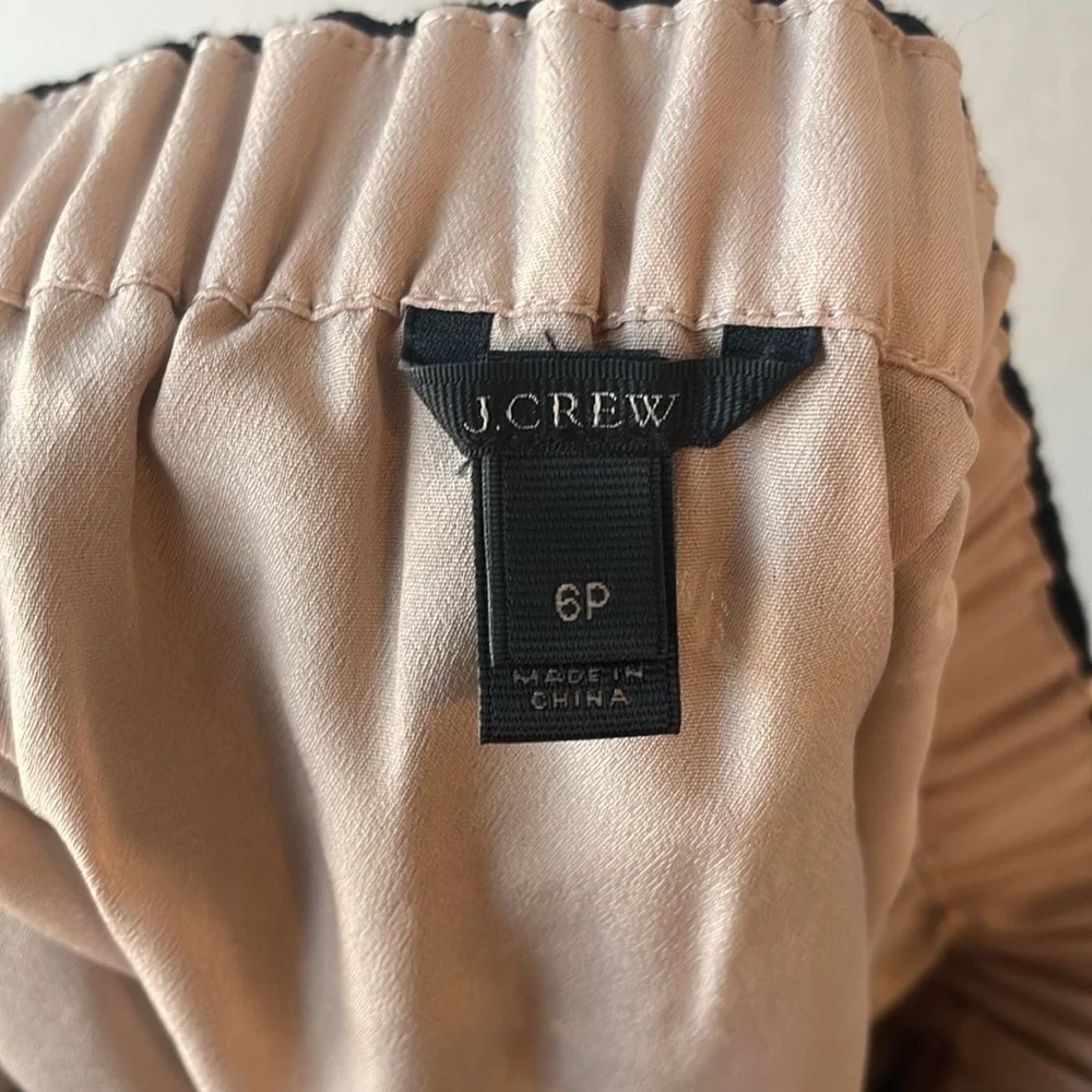 J. Crew Black Eyelash Trim Lace‎ Skirt